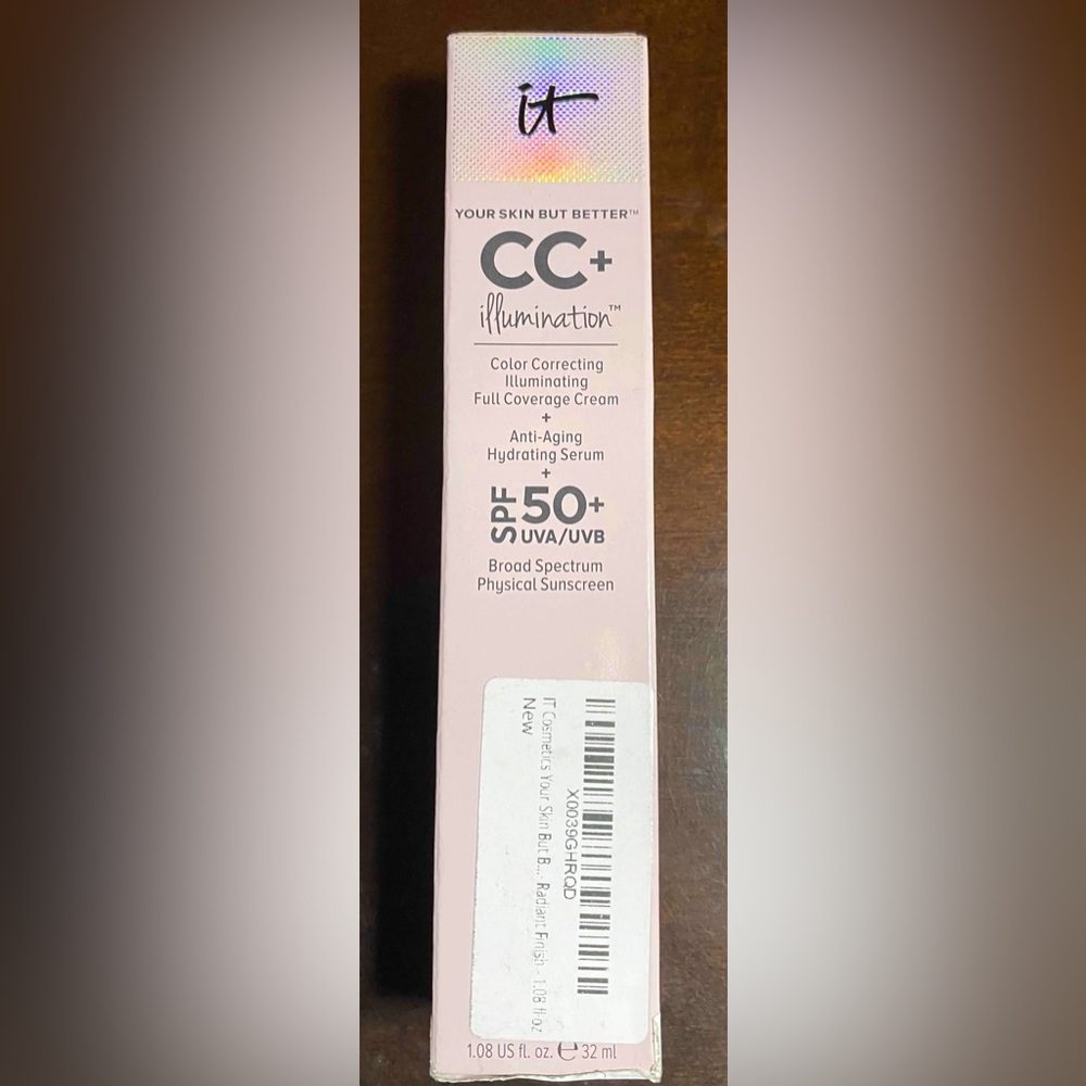 it Cosmetics CC+ illumination, Color Light, SPF 50+, 1.08 fl. oz., Anti-Aging